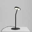 Immagine di Lumetto Design Moderno Disco Led 3000k Orientabile Corvus Nero ACB