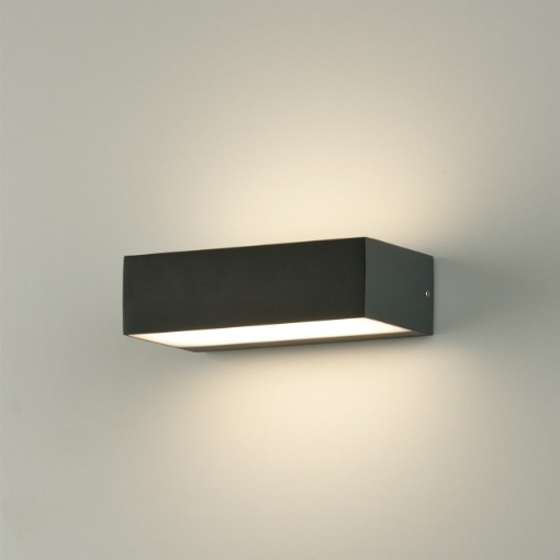 Immagine di Applique Draco Esterno Doppia Emissione Led 3000k Antracite IP65 ACB