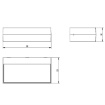 Immagine di Applique Draco Esterno Doppia Emissione Led 3000k Antracite IP65 ACB