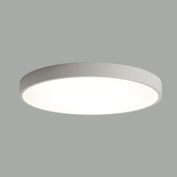 Immagine di Plafoniera Bianca Rotonda London 80cm Led 70w CCT Dimmer Triac ACB