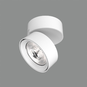 Immagine di Faretto Spot Rotondo Orientabile Led 3000k 20w CRI90 Mako Bianco ACB