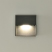 Immagine di Segnapassi Led 3000k Quadrato Nashira Antracite IP65 ACB