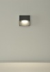 Immagine di Segnapassi Led 3000k Quadrato Nashira Antracite IP65 ACB