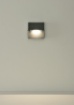 Immagine di Segnapassi Led 3000k Quadrato Nashira Antracite IP65 ACB