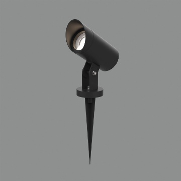 Immagine di Faretto Orientabile Da Giardino Antracite Con Picchetto Seiren IP65 ACB
