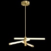 Immagine di Lampadario 3 Bacchette Led Orientabili Axis Oro Maytoni