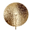 Immagine di Applique Decorativa Oro Rotonda Metallo Martellato Mare Maytoni