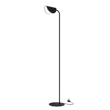 Immagine di Lampada Da Terra Moderna Ufficio Mollis Nero Maytoni