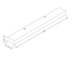 Immagine di Applique Bagno Moderno Led 4000k Orion Nero Maytoni