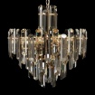 Immagine di Lampadario Salone Oro Cristalli Decorativi Flare 6xE14 Maytoni