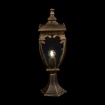 Immagine di Lampioncino Classico Basso 48cm Fleur Oro Nero IP44 Maytoni