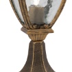 Immagine di Lampioncino Classico Basso 48cm Fleur Oro Nero IP44 Maytoni