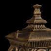 Immagine di Lampioncino Classico Basso 48cm Fleur Oro Nero IP44 Maytoni