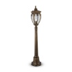 Immagine di Lampioncino Classico Oro Nero Con Vetro 1xE27 Fleur IP44 Maytoni
