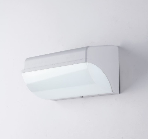 Immagine di Applique Da Esterno Angolare Led 30w Border Bianco IP65 Intec Light