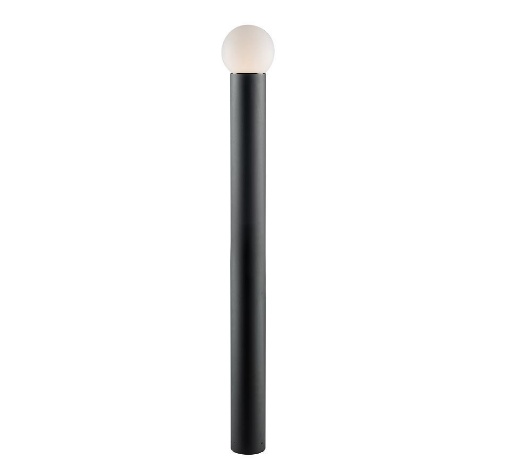 Immagine di Lampione Giardino 100cm Antracite Sfera Led E27 IP54 Skittle Intec