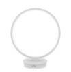 Immagine di Lumetto Comodino Moderno Cerchio Luminoso Luce Led CCT Regolabile