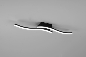 Immagine di Lampada Da Soffitto Bacchette Led 10w 4000k Route Nero Trio