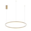 Immagine di Lampadario Grande Anello Oro 120cm Led CCT 60w Hoop Fan Europe