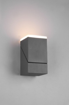 Immagine di Applique per Esterno Led Orientabile Avon Alluminio Antracite IP54 Trio Lighting