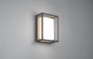 Immagine di Applique Plaforniera Da Esterno Led Dip Switch Witham Antracite IP54 Trio Lighting