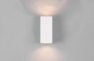 Immagine di Lampada Parete Squadrata Doppia Emissione GU10 Roya Bianco IP44 Trio Lighting