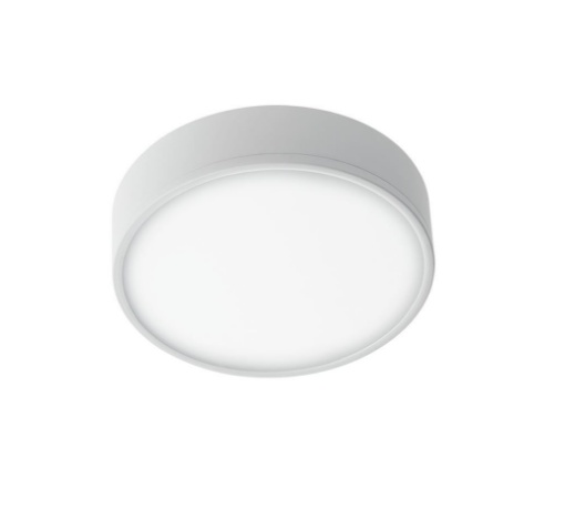 Immagine di Plafoniera Moderna Rotonda Bianca Led 36w CCT 3000k 4000k Diam.21 cm