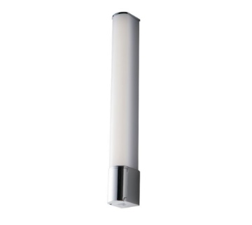 Immagine di Applique Da Specchio Bagno Barra Led 8W Con Presa Schuko IP44