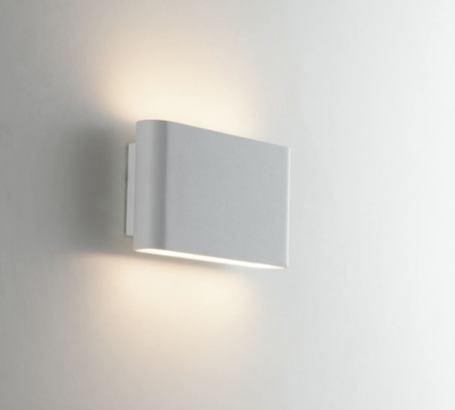 Immagine di Applique Led CCT Biemissione Interno Esterno Rettangolare Bianco IP54