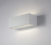 Immagine di Applique Esterno Rettangolare 22 cm Bianco Led CCT 18w Luce Sopra e Sotto
