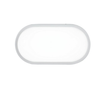 Immagine di Plafoniera Ovale Bianca Per Esterno Led 20w 3000k-4000k IP65