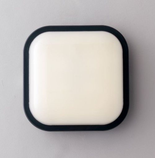 Immagine di Plafoniera Per Esterni 17cm Antracite IP65 Led 15w 3000k 4000k