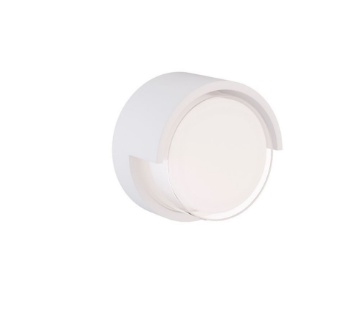 Immagine di Applique Rotonda Per Esterni Blis Switch Bianco Led CCT 15w IP65 Beneito