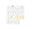 Immagine di Applique Rotonda Per Esterni Blis Switch Bianco Led CCT 15w IP65 Beneito