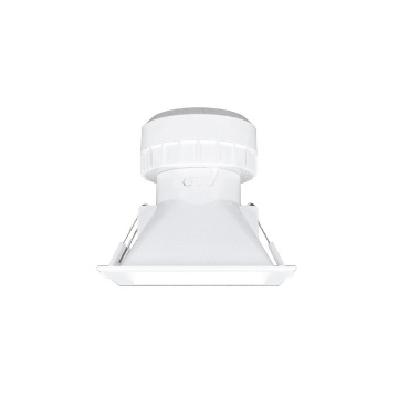 Immagine di Faretto Incasso Quadrato 10,2 cm Pulcom Bianco Led CCT 8w IP44 Beneito