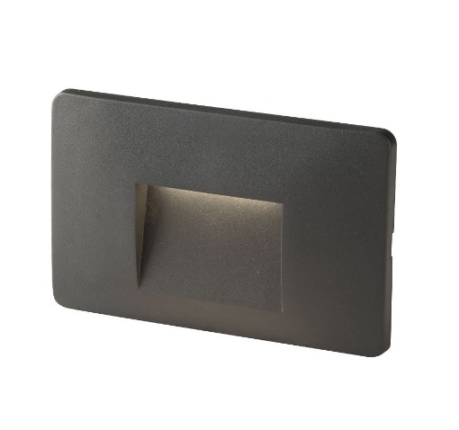 Immagine di Segnapasso Da Esterno Led 3w CCT Fissaggio Parete 503 Antracite IP65