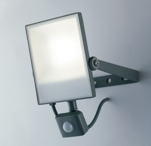 Immagine di Faro Led Orientabile Con Sensore Movimento e Crepuscolare 30w 4000k IP44