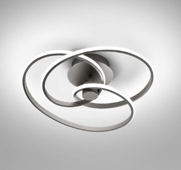 Immagine di Plafoniera Moderna Vortice Led 40w Dimmerabile Diva Gea Luce