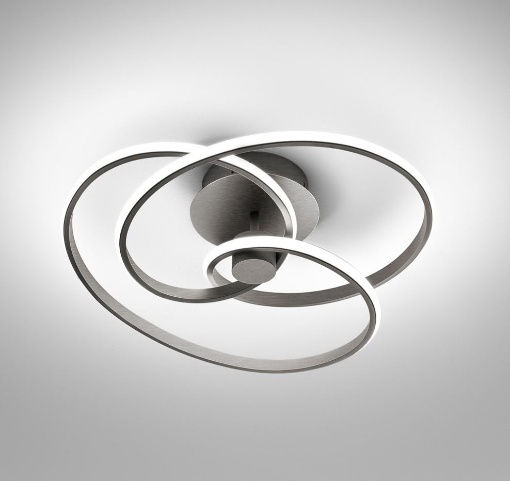 Immagine di Plafoniera Moderna Vortice Led 40w Dimmerabile Diva Gea Luce