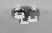 Immagine di Plafoniera Nichel 3 Dischi Led Dip Switch 3000K Franklin Trio Lighting