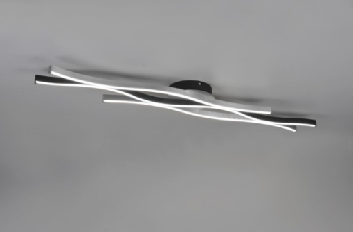 Immagine di Lampada da Soffitto Moderna Design Bacchette Led Blaze Alluminio Dip Switch Dimmer Trio Lighting