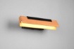 Immagine di Applique Rettangolo Legno Naturale Led Orientabile Kerala Trio Lighting