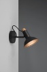 Immagine di Faretto Spot Nero e Oro Industrial Roxie Calotta Orientabile Trio Lighting