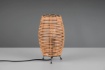 Immagine di Lumetto Cesta Reticolato Vimini Rattan Inga Ø16 cm Trio Lighting