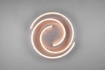 Immagine di Lampada Soffitto Spirale Led Dip Switch Caya Alluminio Trio Lighting