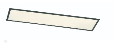 Immagine di Pannello Led Rettangolare Soffitto Parete Phoenix Nero Trio Lighting