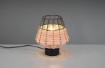 Immagine di Lumetto in Reticolato Fibra Finitura Naturale Borka Trio Lighting