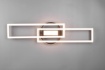 Immagine di Plafoniera Twister Ottone Rettangoli Orientabili Led Dimmer 30w Trio