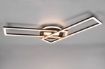 Immagine di Plafoniera Rettangoli Girevoli Twister Nero Led 30w Dimmer CCT Trio