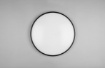Immagine di Plafoniera Disco Led Switch Dimmer Limbus Bordo Nero Trio Lighting